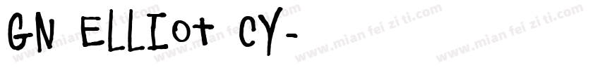 GN Elliot Cy字体转换
